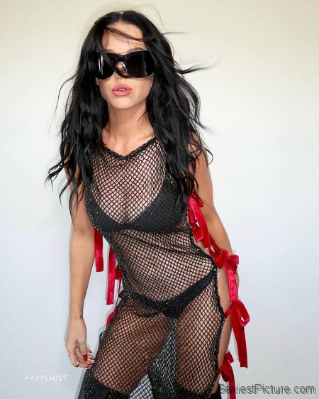 Katy Perry Big Tits See Through Dress