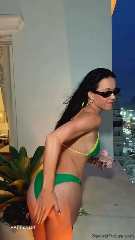 Katy Perry Sexy Tits and Ass Thong Bikini