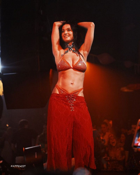 Katy Perry Tits and Ass at a Rave