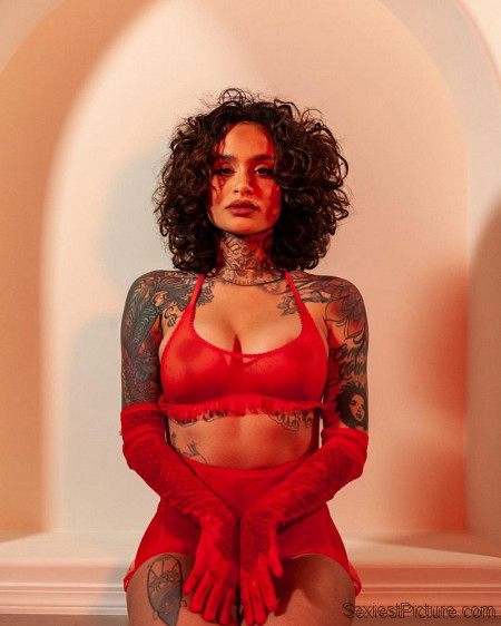 Kehlani Sexy See Through Lingerie