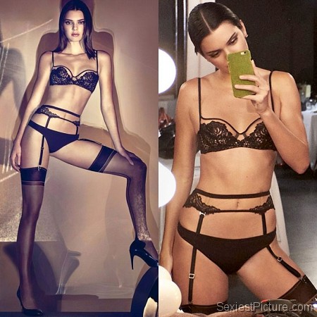 Kendall Jenner Sexy Lingerie