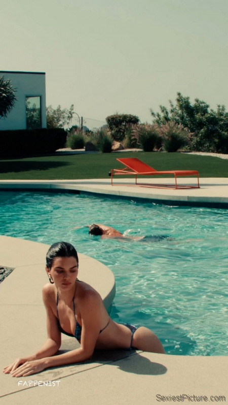 Kendall Jenner Sexy Tits and Ass FWRD Bikinis