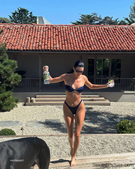 Kendall Jenner Tits and Legs Bikini