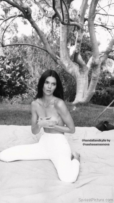 Kendall Jenner Topless