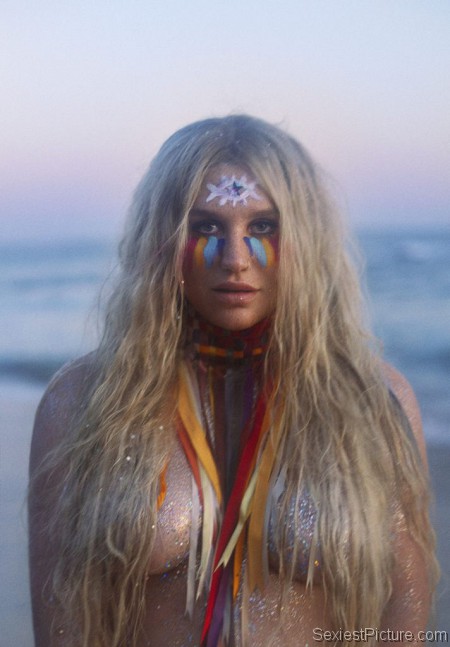 Kesha nude new song