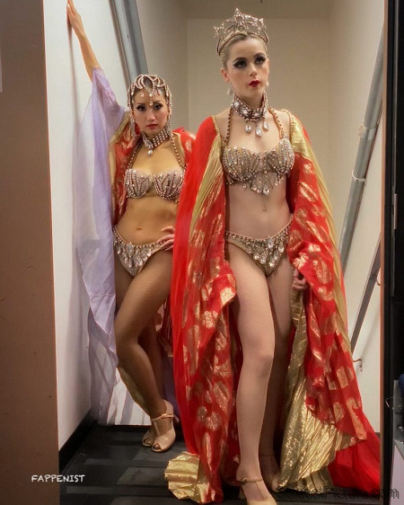 Kiernan Shipka and Brenda Song Tits The Last Showgirl
