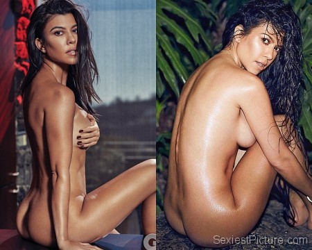 Kourtney Kardashian nude photo shoot outtakes