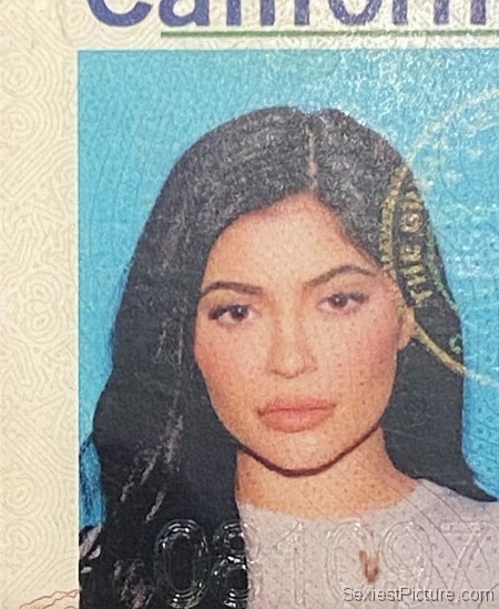 Kylie Jenner Drivers License Photo