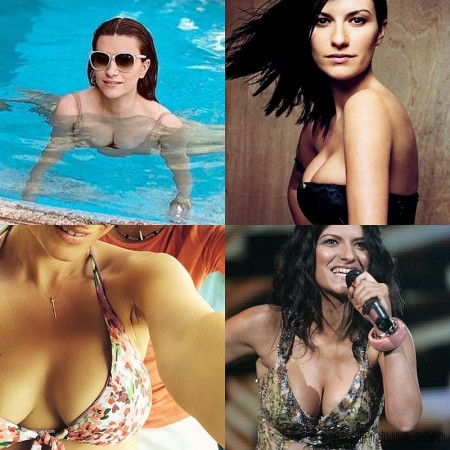 Laura Pausini Sexy Tits and Ass Photo Collection