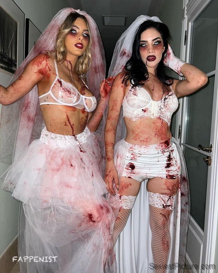 Lele Pons and Kimberly Loaiza Sexy Halloween