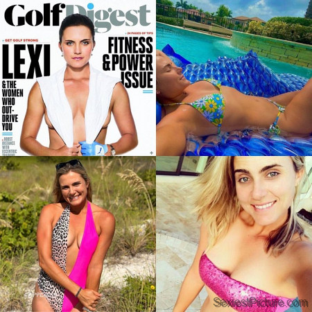 Lexi Thompson Topless and Sexy Collection