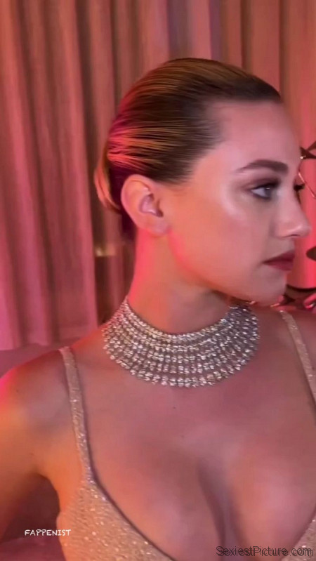 Lili Reinhart Braless Big Tits