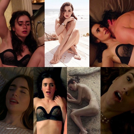 Lily Collins Nude and Sexy Photo Collection