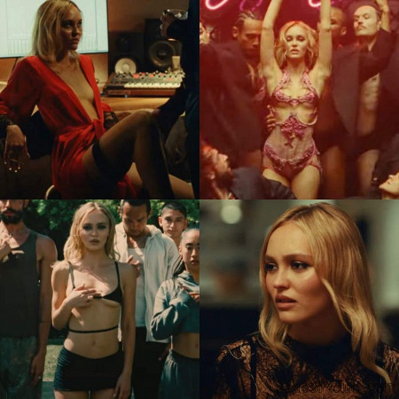 Lily-Rose Depp Sexy in The Idol Lily-Rose Depp Sexy in The Idol