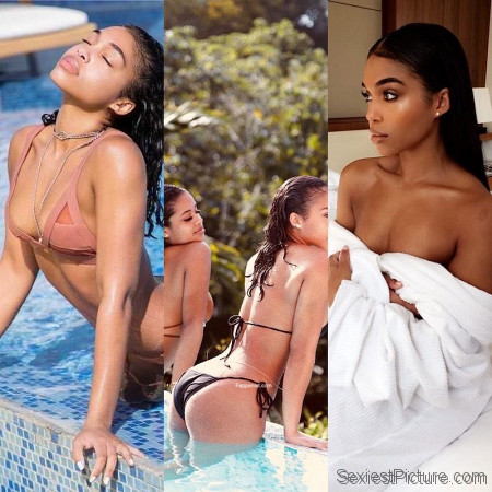 Lori Harvey Sexy Tits and Ass Photo Collection