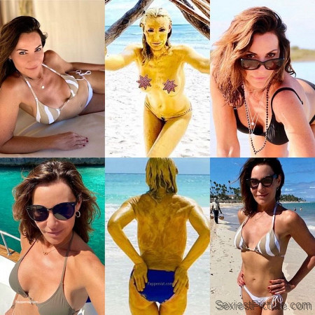 Luann de Lesseps Topless and Sexy Photo Collection