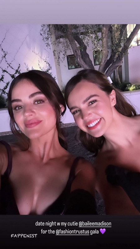 Lucy Hale and Bailee Madison Sexy Tits