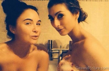 Luisa Zissman naked in the bath