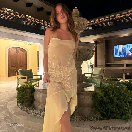Mackenzie Ziegler Tits and Ass See Through Dress