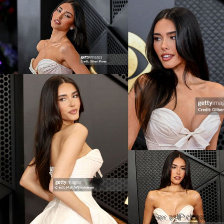 Madison Beer Braless Big Tits Grammys 2024