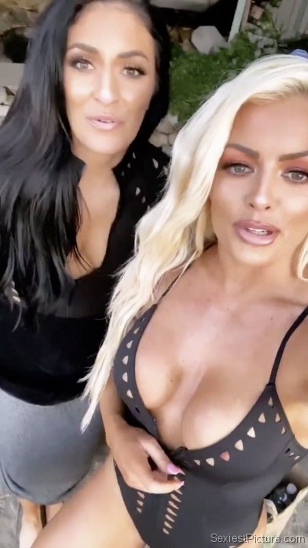 Mandy Rose Nip Slip Wardrobe Malfunction