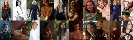 Marvel Girls Nude Collage