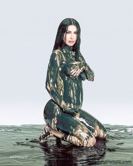 Megan Fox Naked Wet and Pregnant