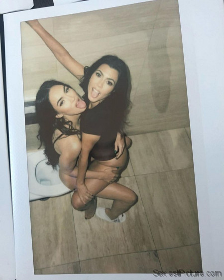 Megan Fox and Kourtney Kardashian Sexy Tits and Ass