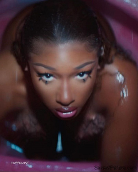 Megan Thee Stallion Nude Covered Cobra