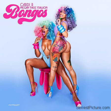 Megan Thee Stallion and Cardi B Big Tits and Sexy Ass Booty