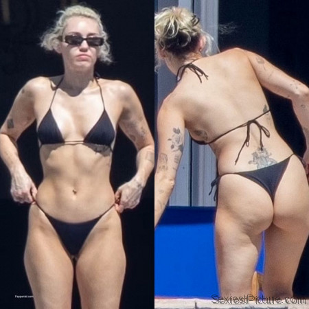 Miley Cyrus Sexy Tits and Ass