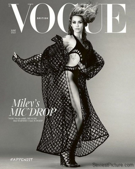 Miley Cyrus Sexy Vogue Photoshoot