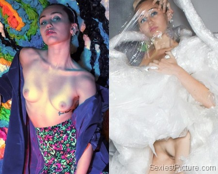 Miley Cyrus nude outtakes leaked from Plastik Magazine