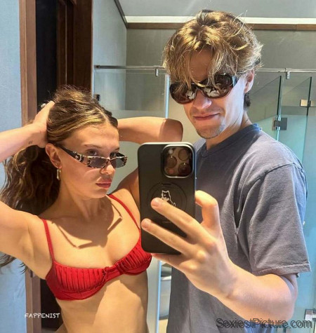 Millie Bobby Brown Big Tits Bikini
