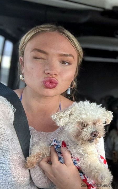 Natalie Alyn Lind Big Tits See Through Top