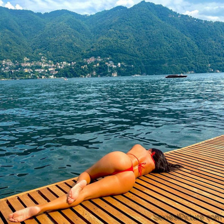 Nicole Scherzinger Sexy Ass Thong Bikini
