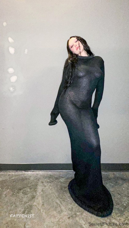 Noah Cyrus Big Tits Hot Ass See Through Dress