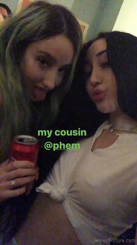 Noah Cyrus Braless Boobs