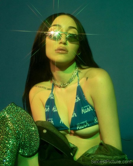 Noah Cyrus Sexy Bikini Underboob