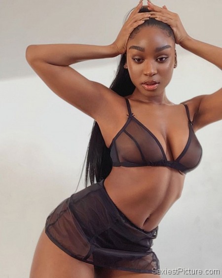 Normani Sexy See Through Lingerie