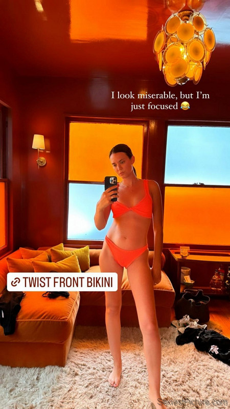 Odette Annable Big Tits Bikini