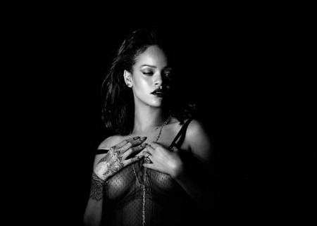 Rihanna see through boobs tits nipples