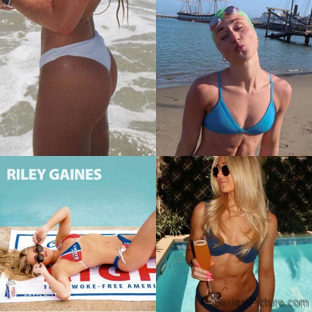 Riley Gaines Sexy Tits and Ass Collection