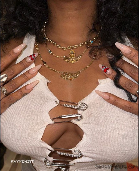 SZA Big Tits and Sexy Ass Booty