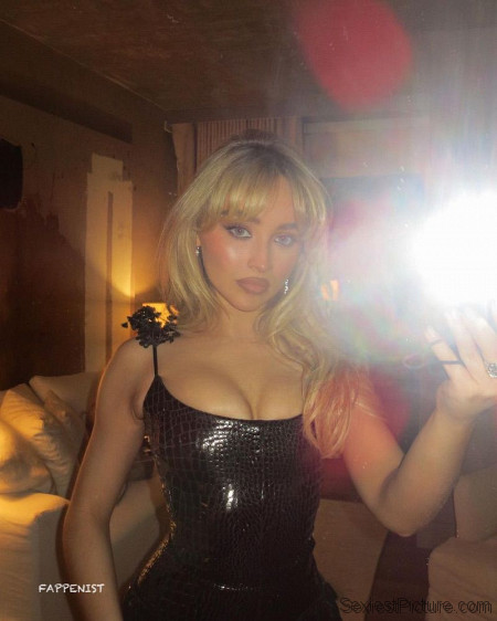 Sabrina Carpenter Big Tits Pressed Together