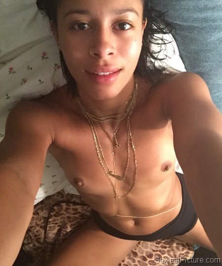 Sami Miro topless naked selfie leaked