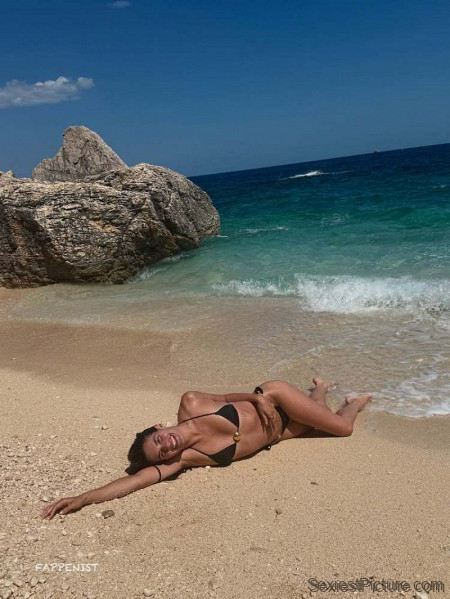 Sara Sampaio Tits and Ass at the Beach