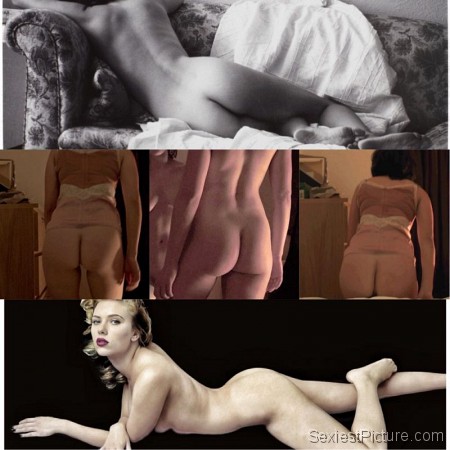 Scarlett Johansson Nude Naked Ass Collage