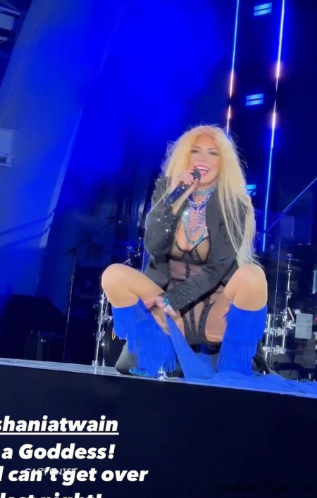 Shania Twain Tits and Legs