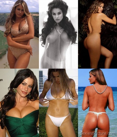 Sofia Vergara Nude Collage